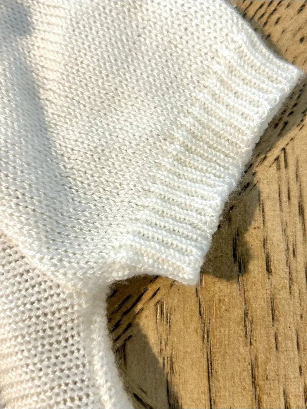 VTG 60’s 70’s White Knit Baby Dress Lace Satin Ribbon 12-18 Months?